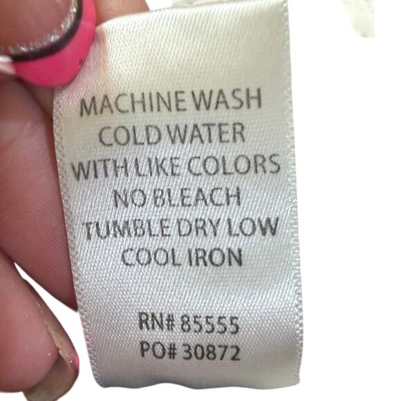 Pistola Arlo Polo Cropped Chunky Knit Sweater Size XS Striped Boxy Comfy Preppy - Picture 10 of 14